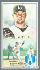 2011 Topps Kimball Champions Mini #KG-47 Brett Anderson Oakland Athletics